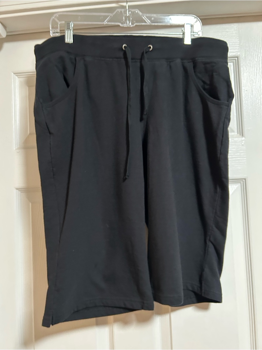 NYL New York, laundry Black Drawstring Lounge Shorts
